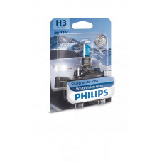 Галогенова лампа PHILIPS 12336WVUB1 H3 12V 55W WhiteVision ultra +60% (3900K) B1