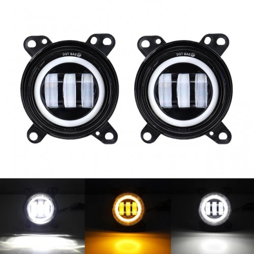 Комплект протитуманних LED фар StarLight HP-GZD-351-04 DAF-105 біле світло DRL + поворот (XF, CF, LF)