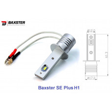 Комплект світлодіодних ламп Baxster SE Plus H1 6000K (2шт)