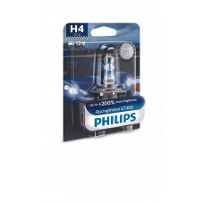 Галогенова лампа PHILIPS 12342RGTB1 H4 60/55W 12V RacingVision GT200 +200% B1