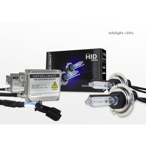 Комплект ксенона Infolight +50% H7 5000K