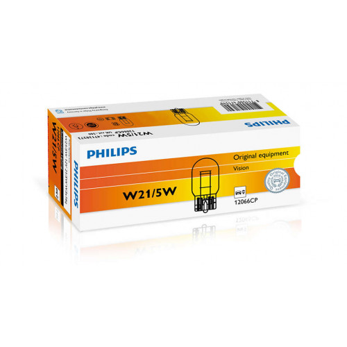 Галогенова лампа PHILIPS 12066CP W21/5W 12V 21/5W W3X16q