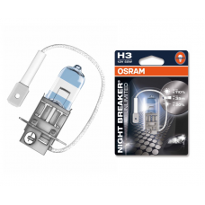 Галогенова лампа OSRAM H3 64151NBU-01B Night Breaker Unlimited 12V 55W Pk22S 10X1 Blister