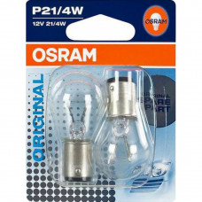 Комплект галогенових ламп OSRAM 7225-02B P21/4W 12V 21/4W BAZ15d 10X2 Blister