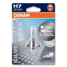 Галогенова лампа OSRAM H7 64210SV2-01B Silver Star 2.0 12V 55W PX26D 10X1 Blister