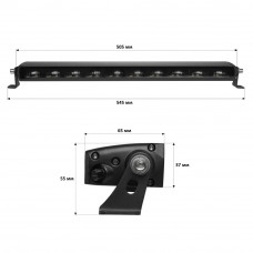 Світлодіодна фара-люстра StarLight 100watt 10-30V IP68 (SL47-100W)