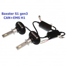 Комплект світлодіодних ламп Baxster S1 gen3 H1 5000KCAN+EMS (2 шт.)