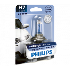 Галогенова лампа PHILIPS 12972CVB1 H7 12V 55W PX26d CrystalVision