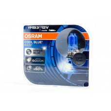 Комплект галогенових ламп OSRAM 69005CBB+ Cool Blue Boost +60% HB3 100W 12V P20d 10X2 HardDuopet