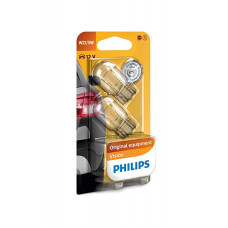 Комплект галогенових ламп PHILIPS 12066 W21/5W 12V 21/5W W3X16q 2 штуки на блістері