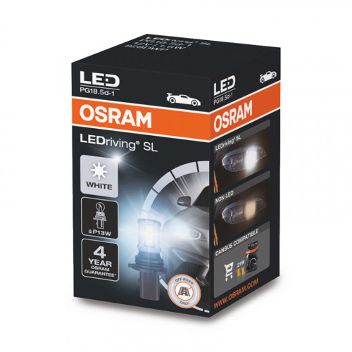 Світлодіодна лампа OSRAM 828DWP P13W 1.6 W 12V PG18,5d-1 LEDriving SL