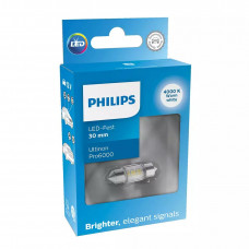 Світлодіодна лампа Philips 11860WU60X1 White Ultinon Pro6000 12V C5W 30mm 4000K 1 шт. blister