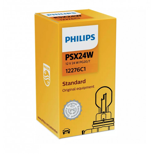 Галогенова лампа PHILIPS 12276C1 PSX24W 24W 12V PG20/7