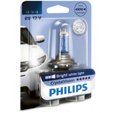 Галогенова лампа PHILIPS 12362CVB1 H11 12V 55W PGJ19-2 CrystalVision