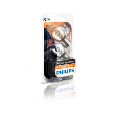 Комплект галогенових ламп кк. PHILIPS 12498B2 P21W 12V 21W BA15s