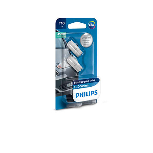 Комплект світлодіодних ламп PHILIPS 12791B2 T10 4500K 12V B2