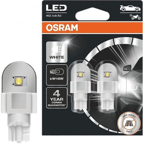 Комплект світлодіодних ламп OSRAM 921DWP-02B LEDriving SL W16W 12V W2.1X9.5d 6000K 2 шт. blister