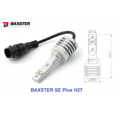 Комплект світлодіодних ламп Baxster SE Plus H27 6000K (2шт)