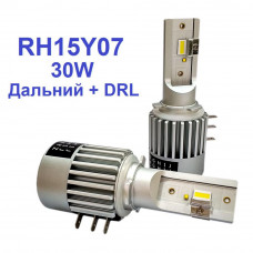 Комплект світлодіодних ламп ALed H15 6000K 30W RH15Y07 (2шт)