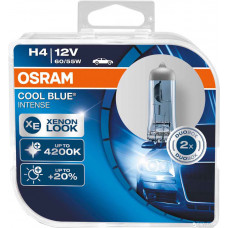 Комплект галогенових ламп OSRAM 64193CBI H4 60/55W P43T 12V 10X2 HardDuopet