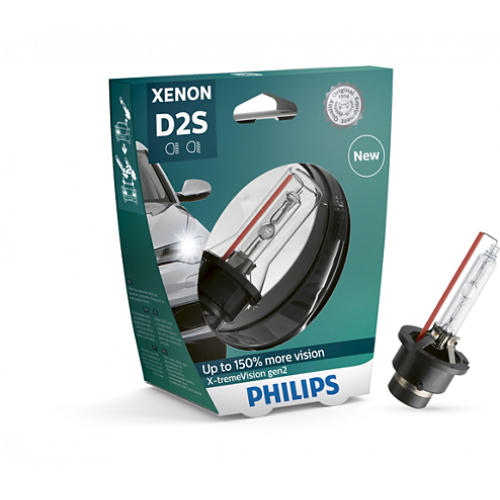 Ксенонова лампа PHILIPS 85122XV2S1 D2S 85V 35W P32d-2 X-tremeVision gen2 +150%