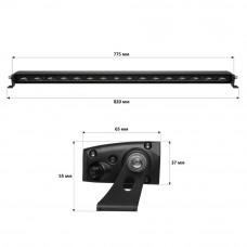 Світлодіодна фара-люстра StarLight 160watt 10-30V IP68 (SL47-160W)