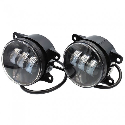 Комплект протитуманних LED фар StarLight SB-350 D=90мм біле світло (Renault, Citroen, Ford, Mitsubishi, Opel, Peugeot, Subaru)