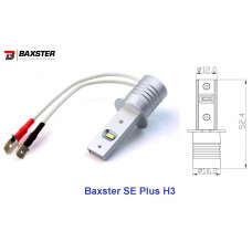 Комплект світлодіодних ламп Baxster SE Plus H3 6000K (2шт)