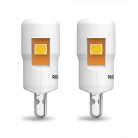 Комплект светодиодных ламп Philips 11961WU60X2 W5W (T10) LED white Ultinon Pro6000 SI 4000K