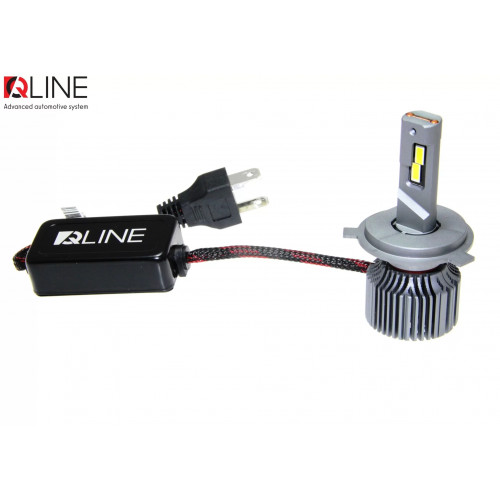 Комплект світлодіодних ламп QLine Ultra +200% 55W H4 6000K (2шт.) 12V