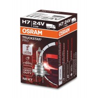 Галогенова лампа OSRAM H7 64215TSP TruckStar Pro +120% 24V 70W PX26D (1 шт)