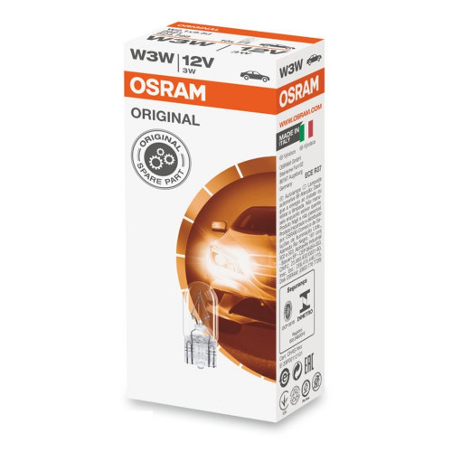 Галогенова лампа OSRAM 2821FS W3W 12V W2.1X9.5D