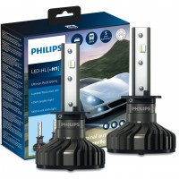 Комплект світлодіодних ламп PHILIPS H1 11258U91X2 LED Ultinon Pro9100 +350% 12/24V