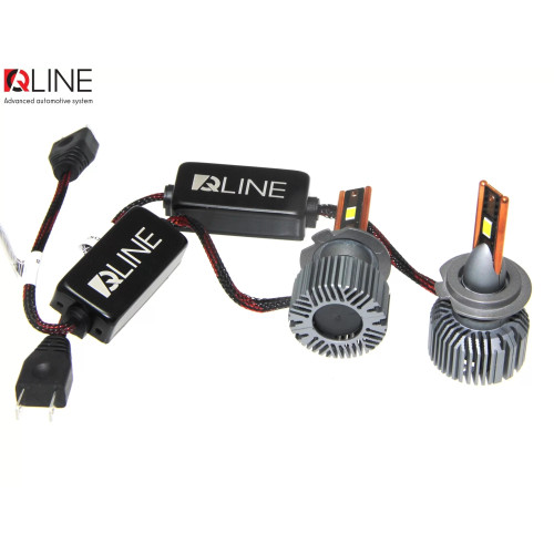 Комплект світлодіодних ламп QLine Ultra +200% 55W H7 6000K (2шт.) 12V