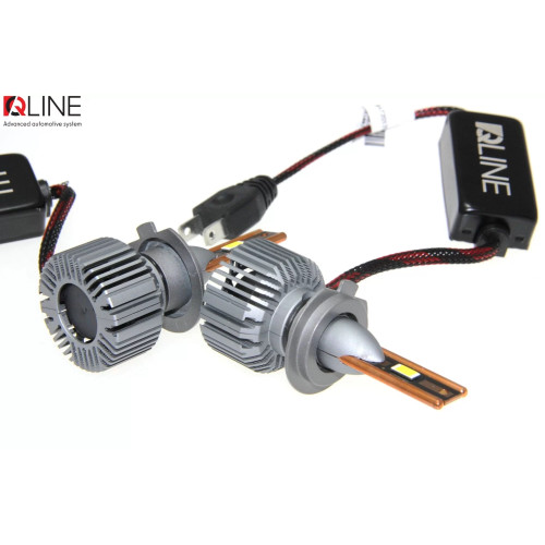 Комплект світлодіодних ламп QLine Ultra +200% 55W H7 6000K (2шт.) 12V