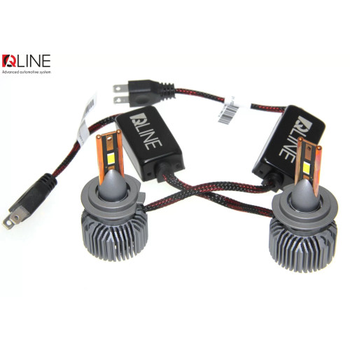 Комплект світлодіодних ламп QLine Ultra +200% 55W H7 6000K (2шт.) 12V