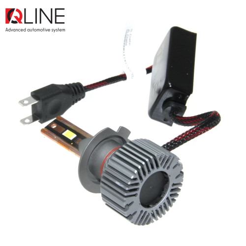 Комплект світлодіодних ламп QLine Ultra +200% 55W H7 6000K (2шт.) 12V