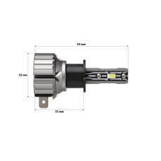 Комплект світлодіодних ламп StarLight E2 H27 9-18V 36W chip 3570 6500K