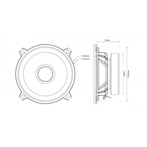 Компонентна акустика MTX TX450S