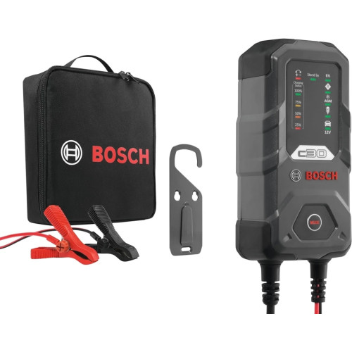 Зарядное устройство для аккумуляторов Bosch C30 6/12V 3.8A (0189911030)