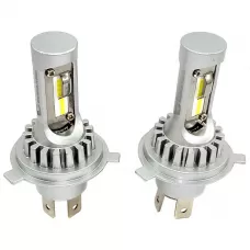 Комплект світлодіодних ламп LED Guarand V12X H4 H/L CSP 5500k 6000Lm 40w 12-24v