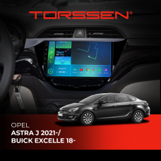 Штатна магнітола Torssen Opel Astra J 2021-/Buick Excelle 18- NF9 Carplay