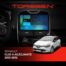 Штатная магнитола Torssen Renault Clio 4 AC/Climate 13-15 F98256 4G Carplay DSP