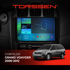 Штатна магнітола 2K Torssen Chrysler Grand Voayger 2006-2012 F10432 4G Carplay DSP