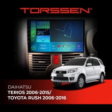 Штатная магнитола Torssen Daihatsu Terios 06-15/Toyota Rush 06-16 F98256 4G Carplay DSP