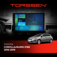 Штатна магнітола Torssen Toyota Corolla / Auris E180 2016-2019 F96128 4G Carplay