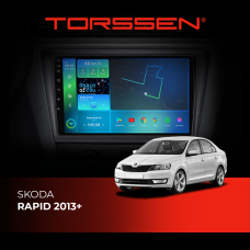 Штатна магнітола Torssen Skoda Rapid 2013+ F96128 4G Carplay DSP