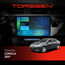 Штатная магнитола Torssen Toyota Corola 17 F108256 4G Carplay