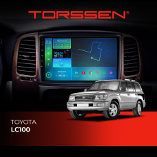 Штатная магнитола Torssen Toyota LC100 F108256 4G Carplay