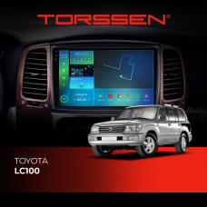 Штатна магнітола Torssen 2K Toyota LC100 F108256 4G Carplay DSP